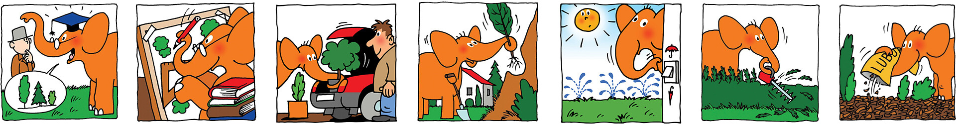 The Story of The Orange Elephant